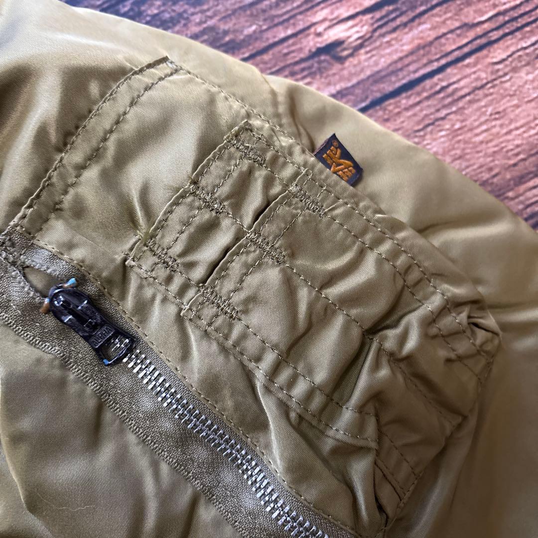 ジャケット・アウター ALPHA / MA-1 USA grand crew jacket