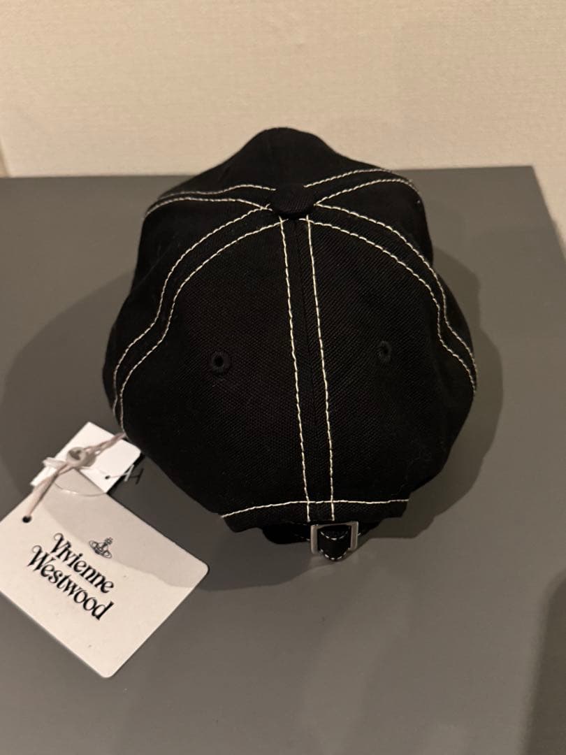 Vivienne Westwood 黒 ベースボールキャップ