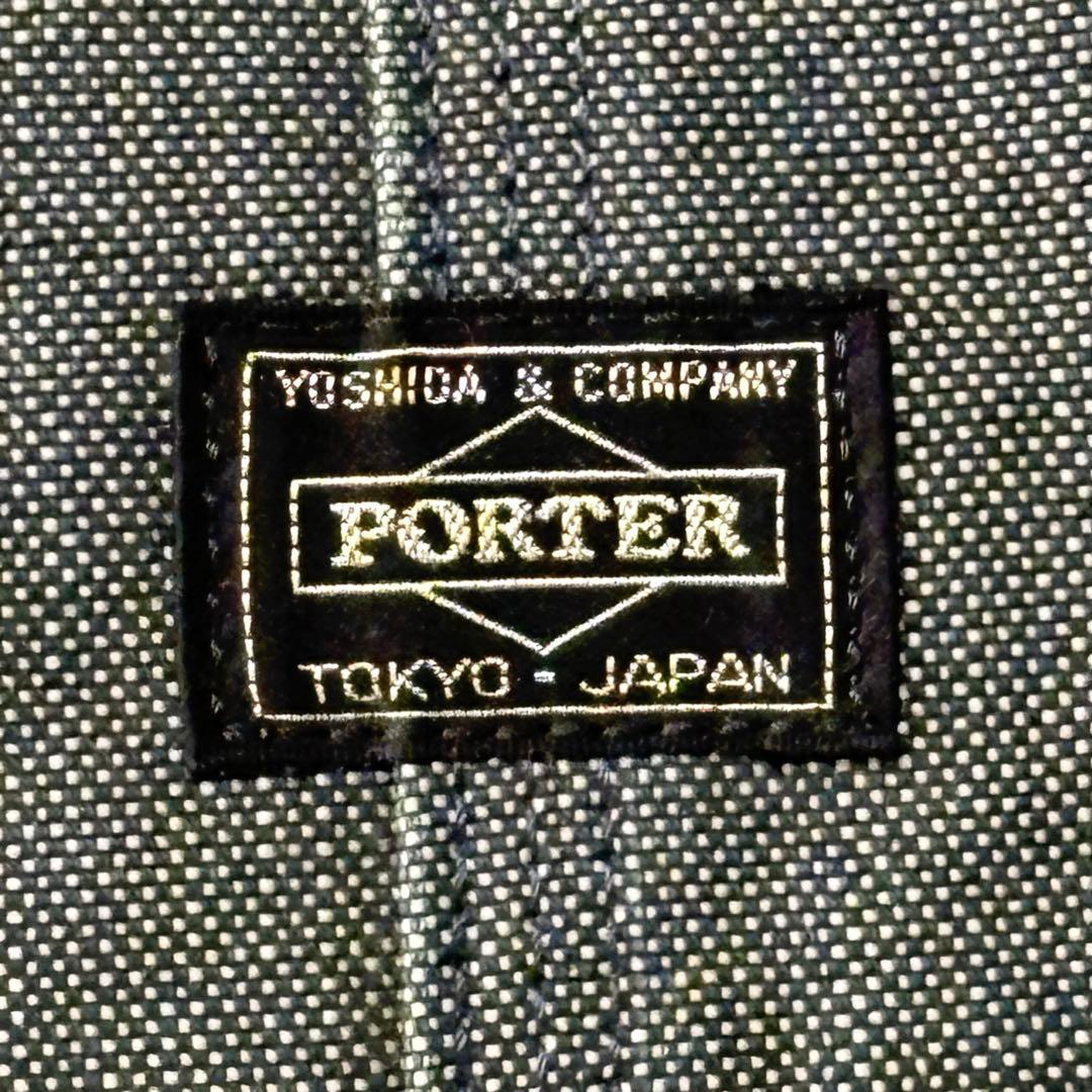 希少 PORTER DEEPER ショルダーバッグ デニム地 斜め掛け 廃盤品