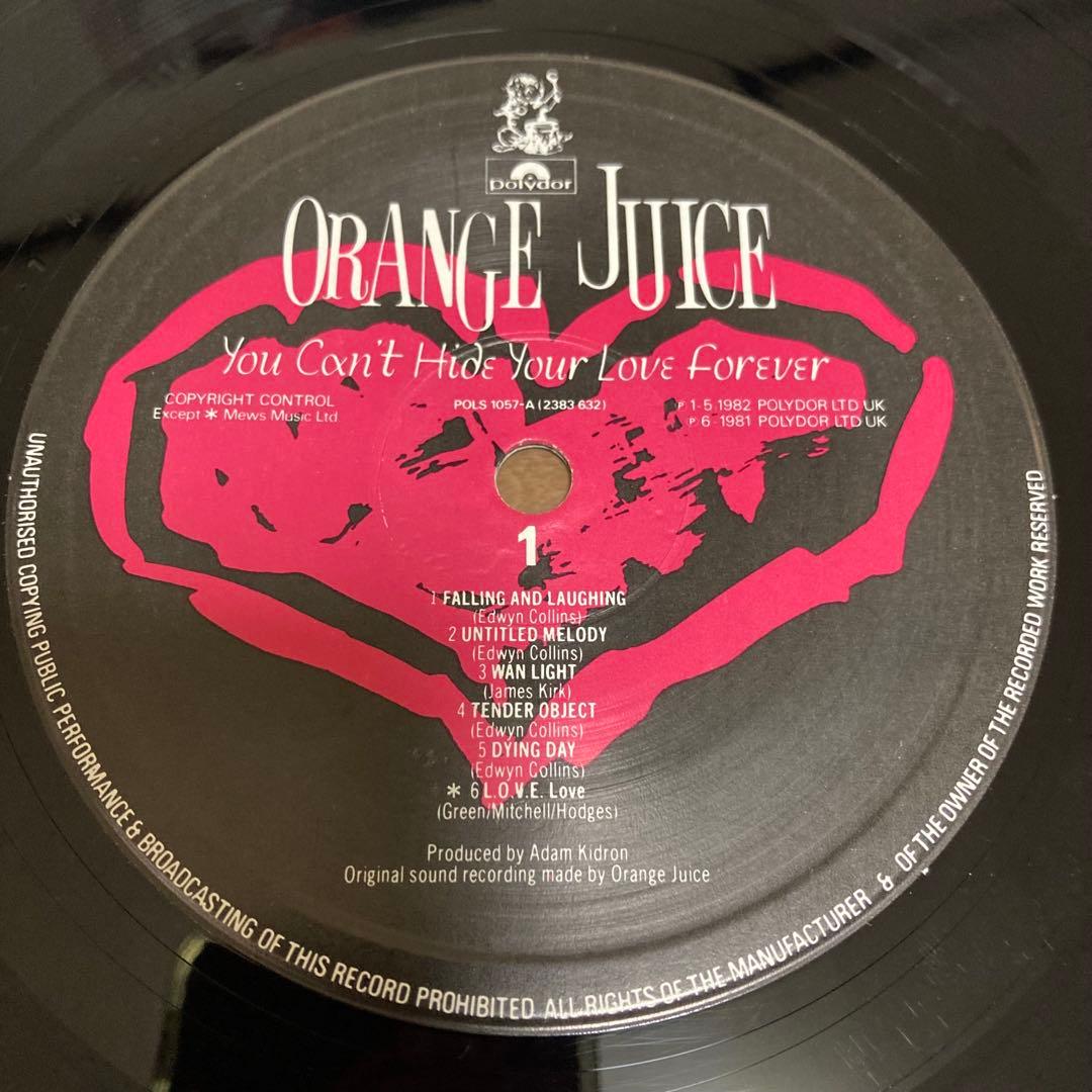 ORANGE JUICE / You Can't Hide Your Love〜