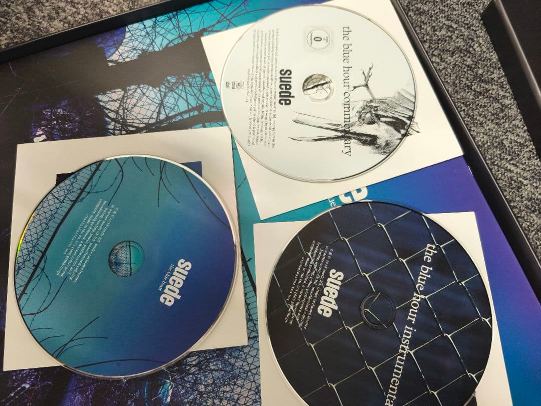 suede the blue hour 限定版BOX　輸入盤　レア廃盤