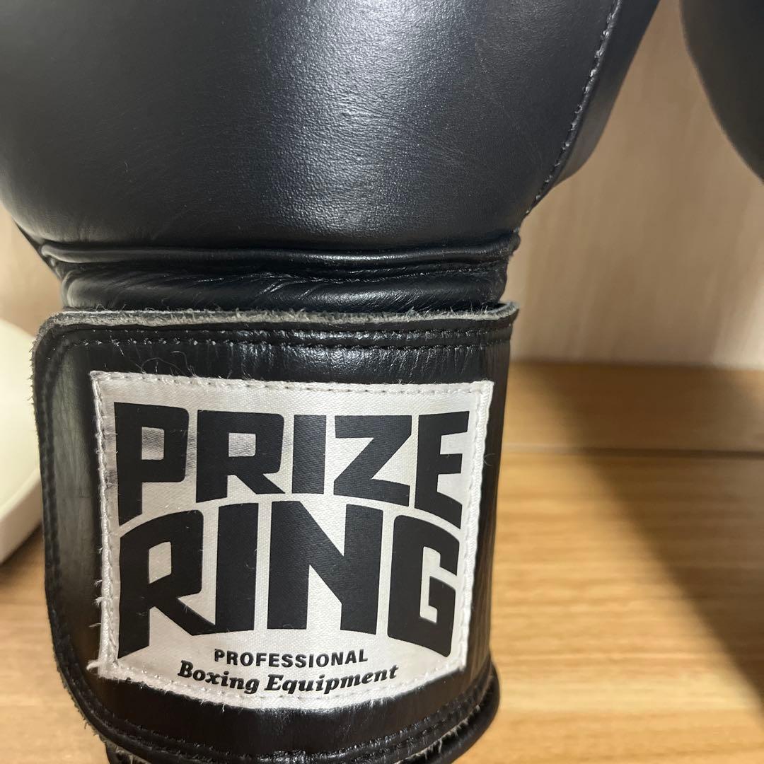 PRIZE RING ボクシンググローブ 8oz ブラック