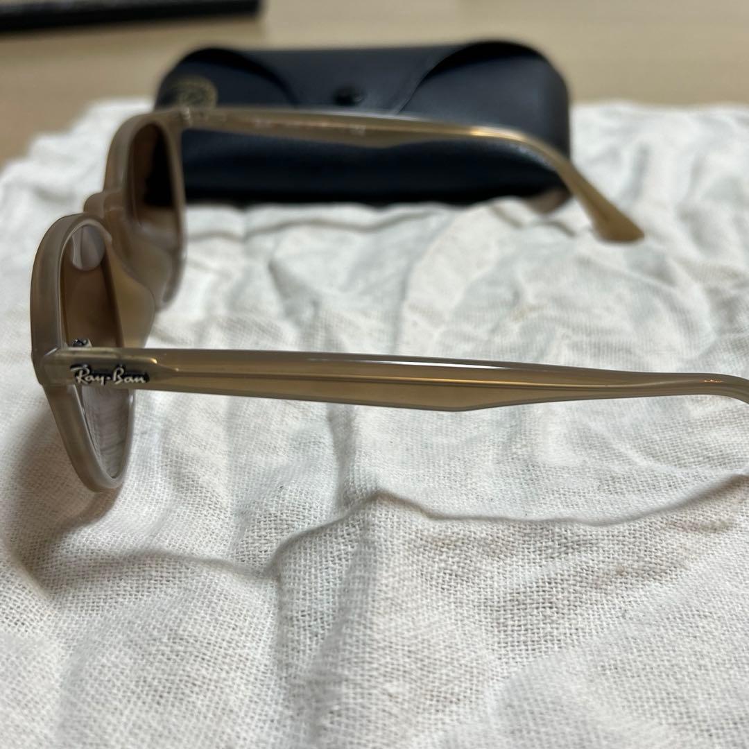 Ray-Ban サングラス ブラウン ウェリントン型 レイバン　即購入可