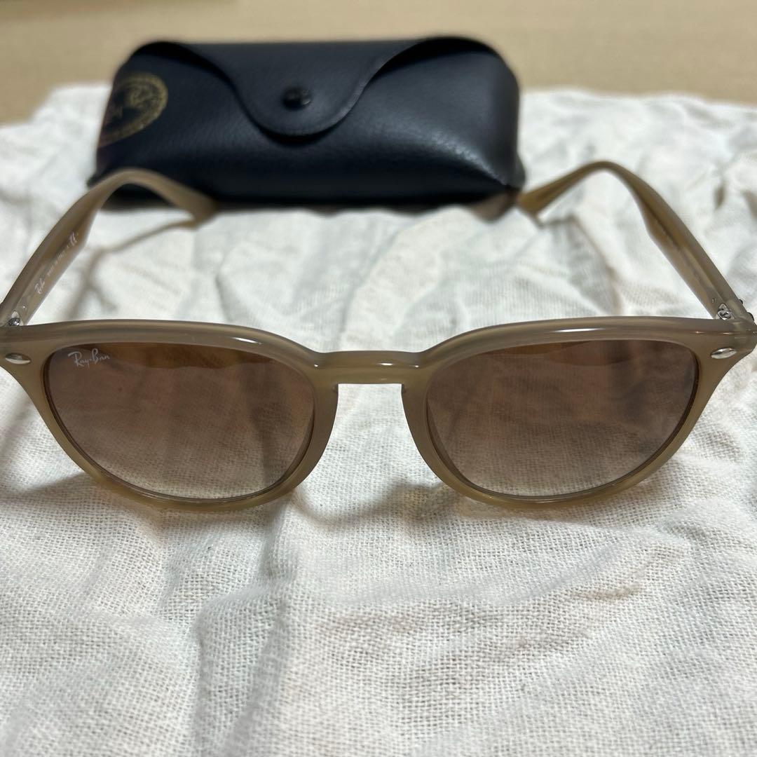 Ray-Ban サングラス ブラウン ウェリントン型 レイバン　即購入可