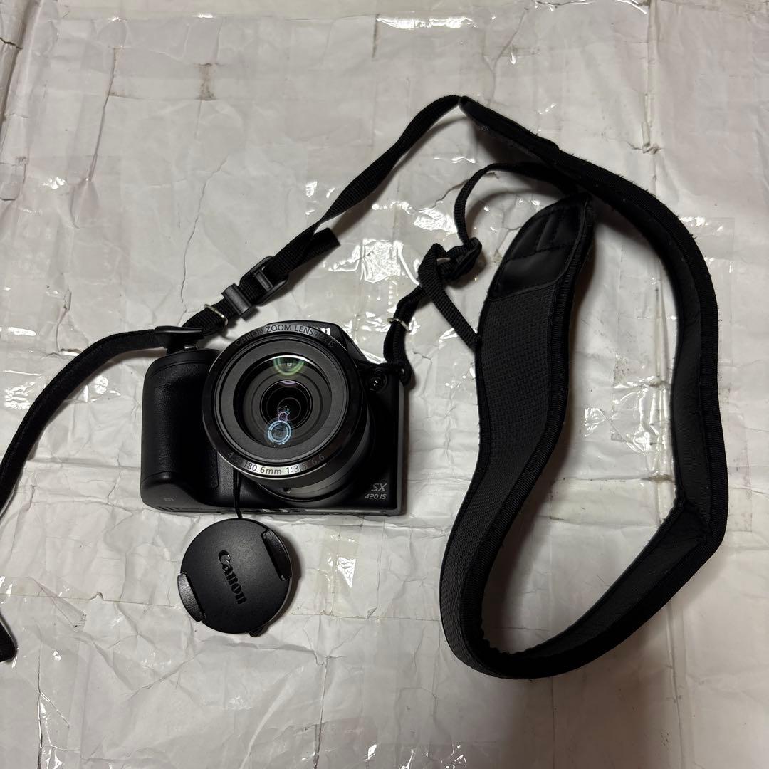 大バーゲンcanon powershot SX420ISカメラ＋付属品セット