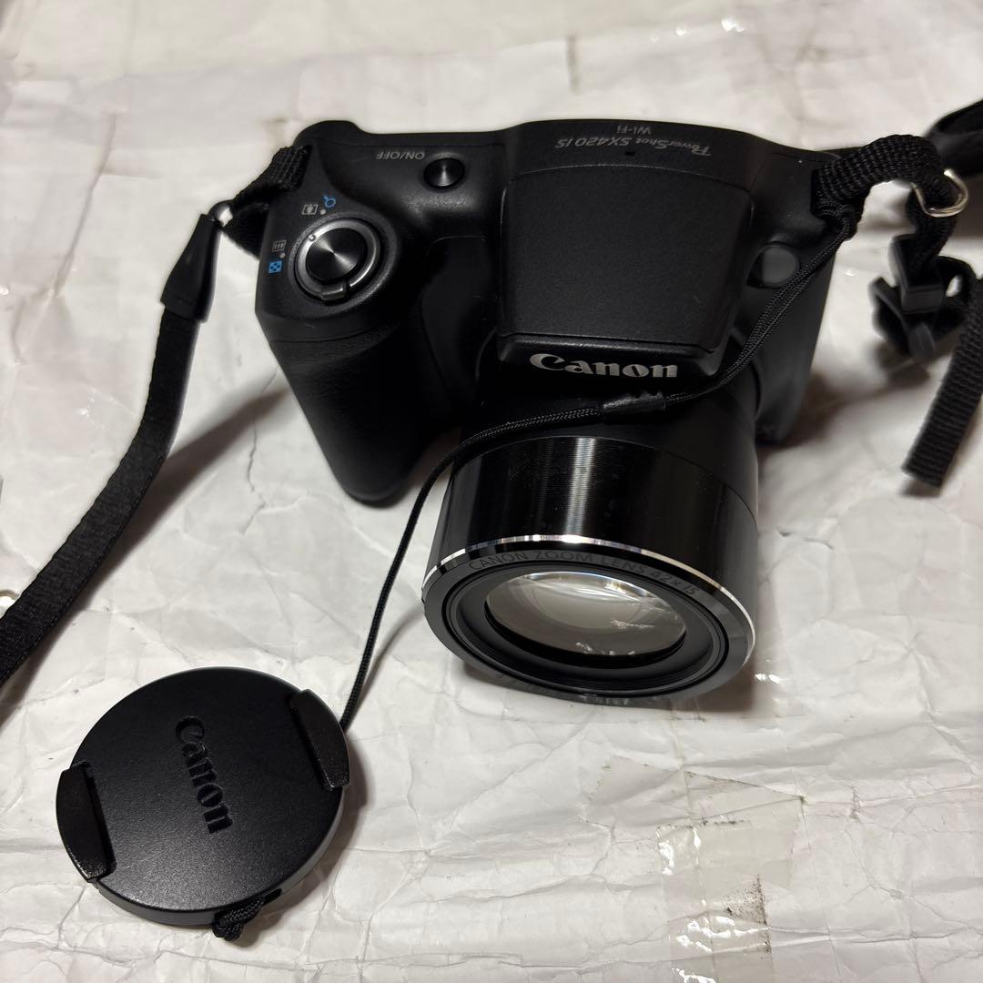 大バーゲンcanon powershot SX420ISカメラ＋付属品セット