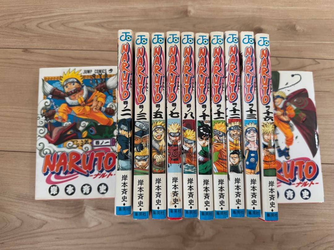 NARUTO 1〜57巻セット(抜けあり、初版多数あり、中古あり)
