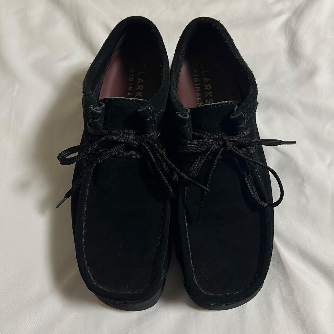 【箱付き】Clarks Wallabee GTX uk61/2 BLACK