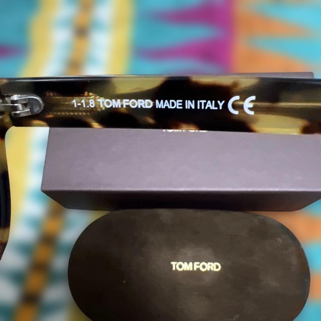 新品TOM FORDサングラスべっ甲ロンハーマン魔裟斗愛用人気完売品レア