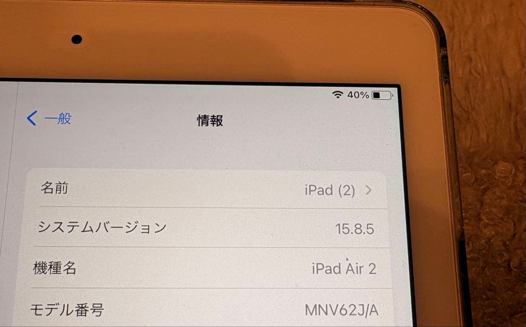 Apple iPad Air 2 本体