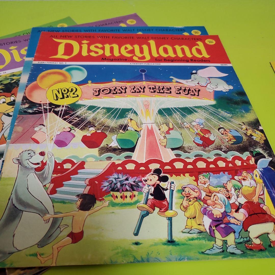 ディズニー　コミック　ディズニーランドマガジン　ケイシージュニア　ヴィンテージ