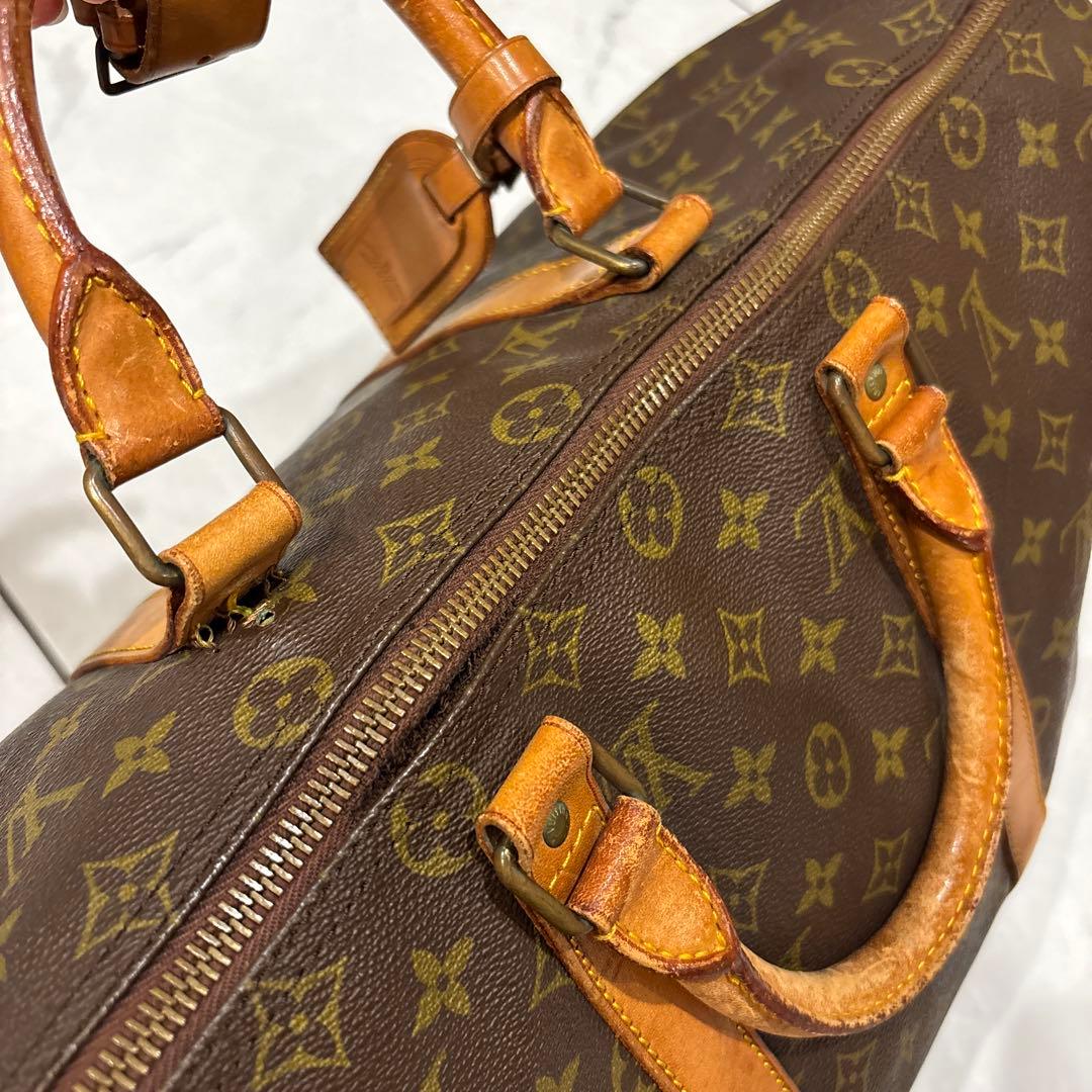 ルイヴィトン 70年代　ヴィンテージ　ボストンバッグ キーポル50 モノグラム