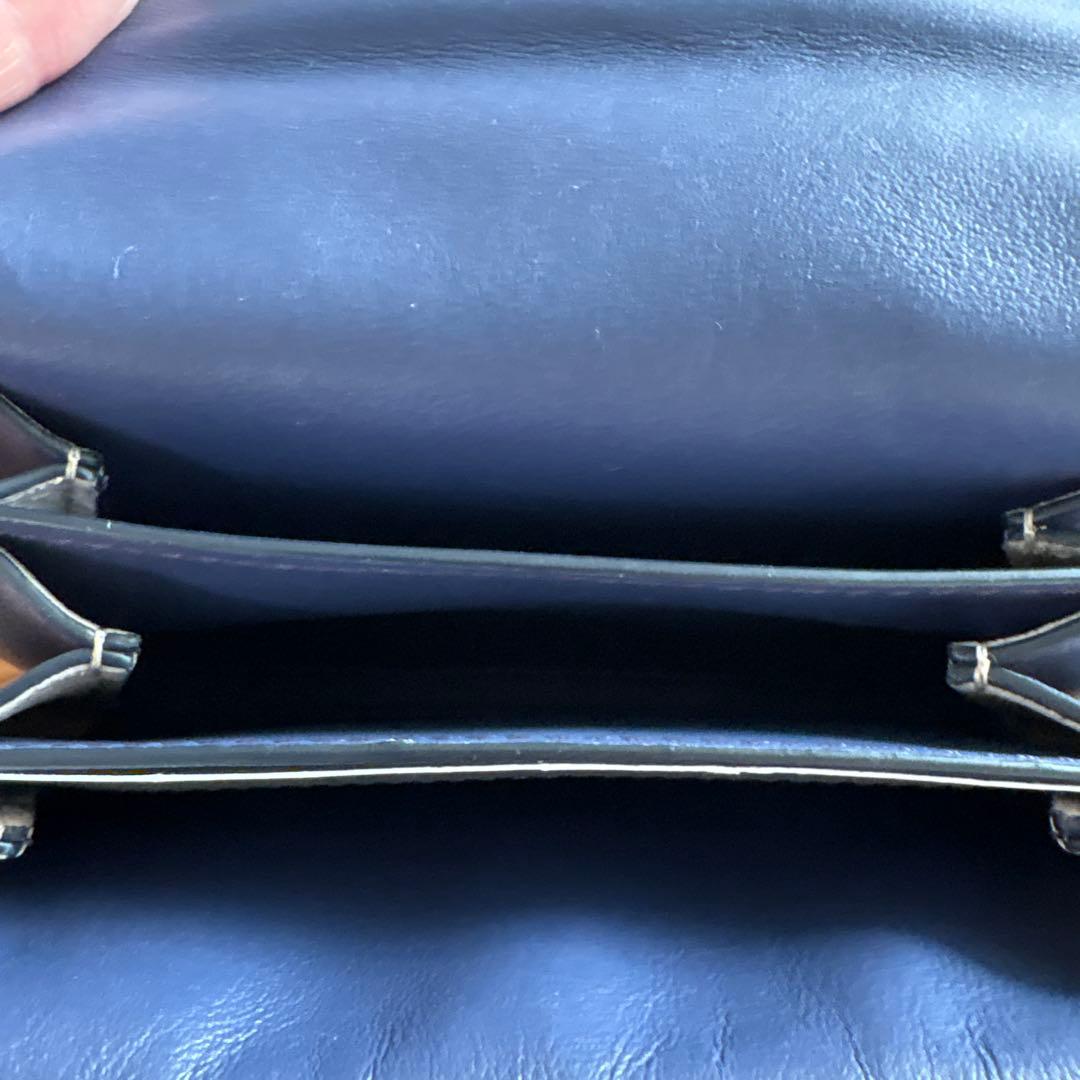 IACUCCI 二つ折り財布 ブルー
