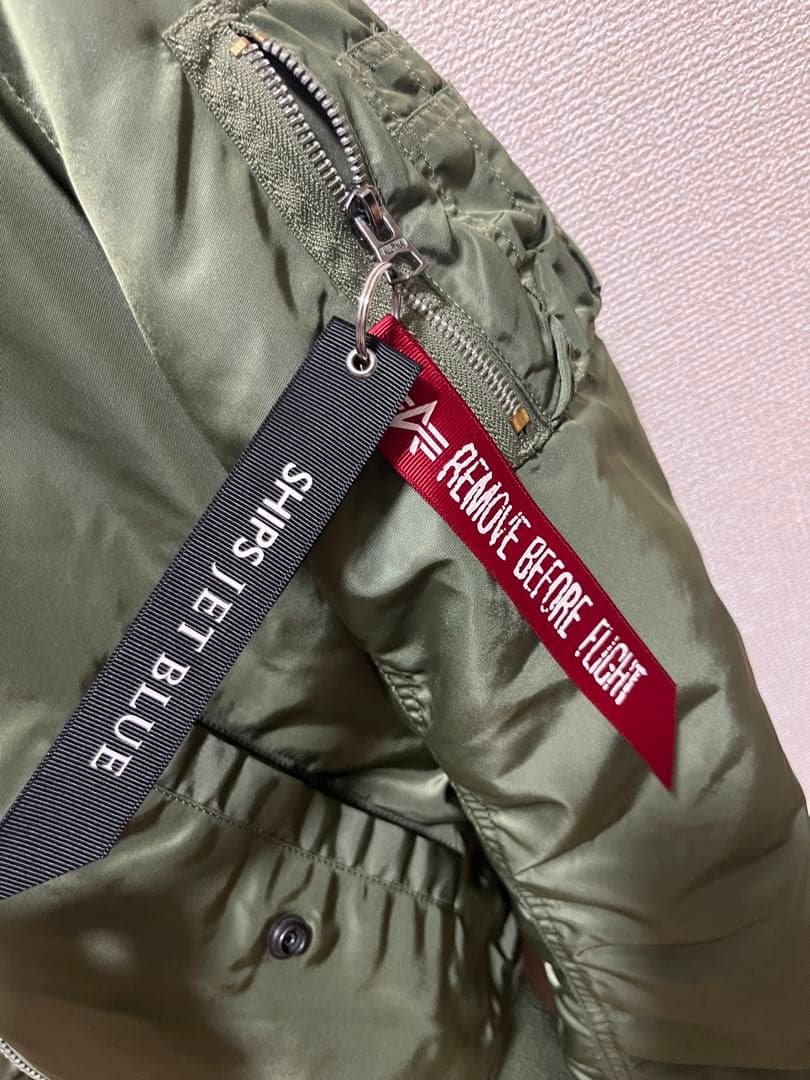 Alpha Industries MA-1フライトジャケットL shipsコラボ