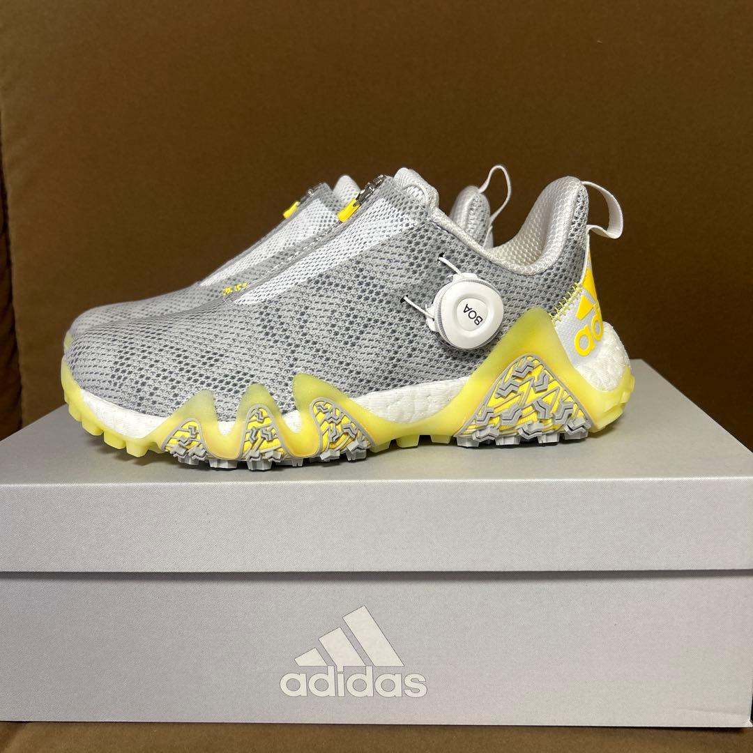 新品 adidas ゴルフシューズ コードカオス ボア スパイクレス
