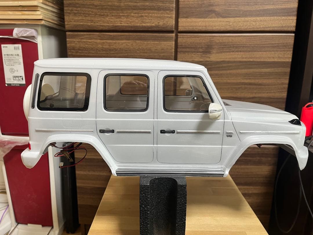 タミヤ ベンツ G500 ホワイトパール　cr-01 cc-02 ラジコン