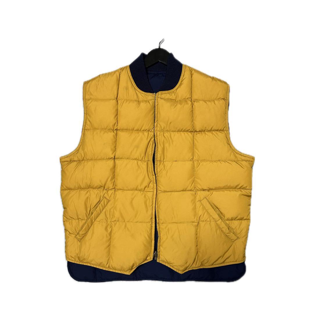 eddie bauer 80s ダウンベスト L 黒タグ