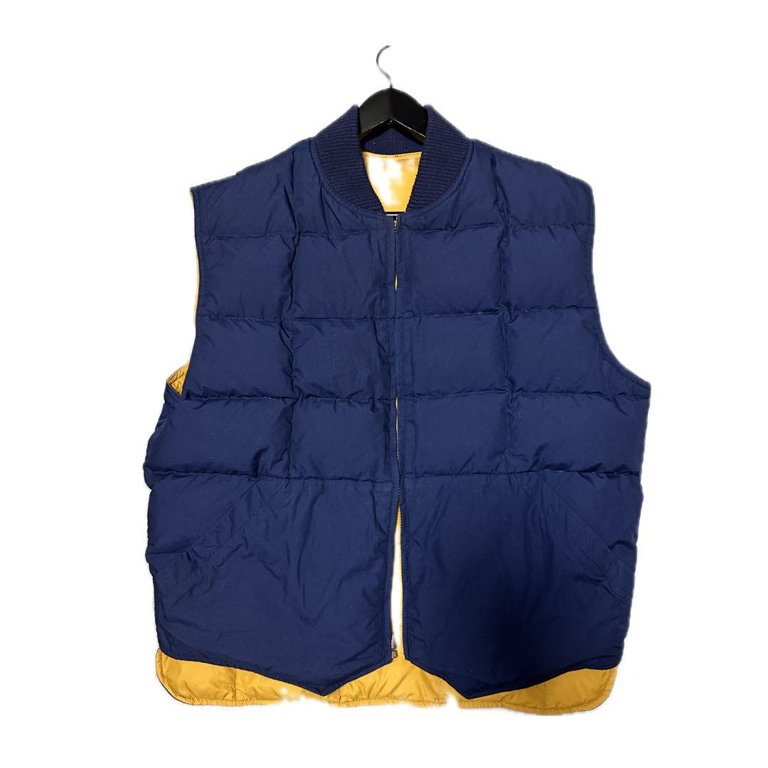 eddie bauer 80s ダウンベスト L 黒タグ