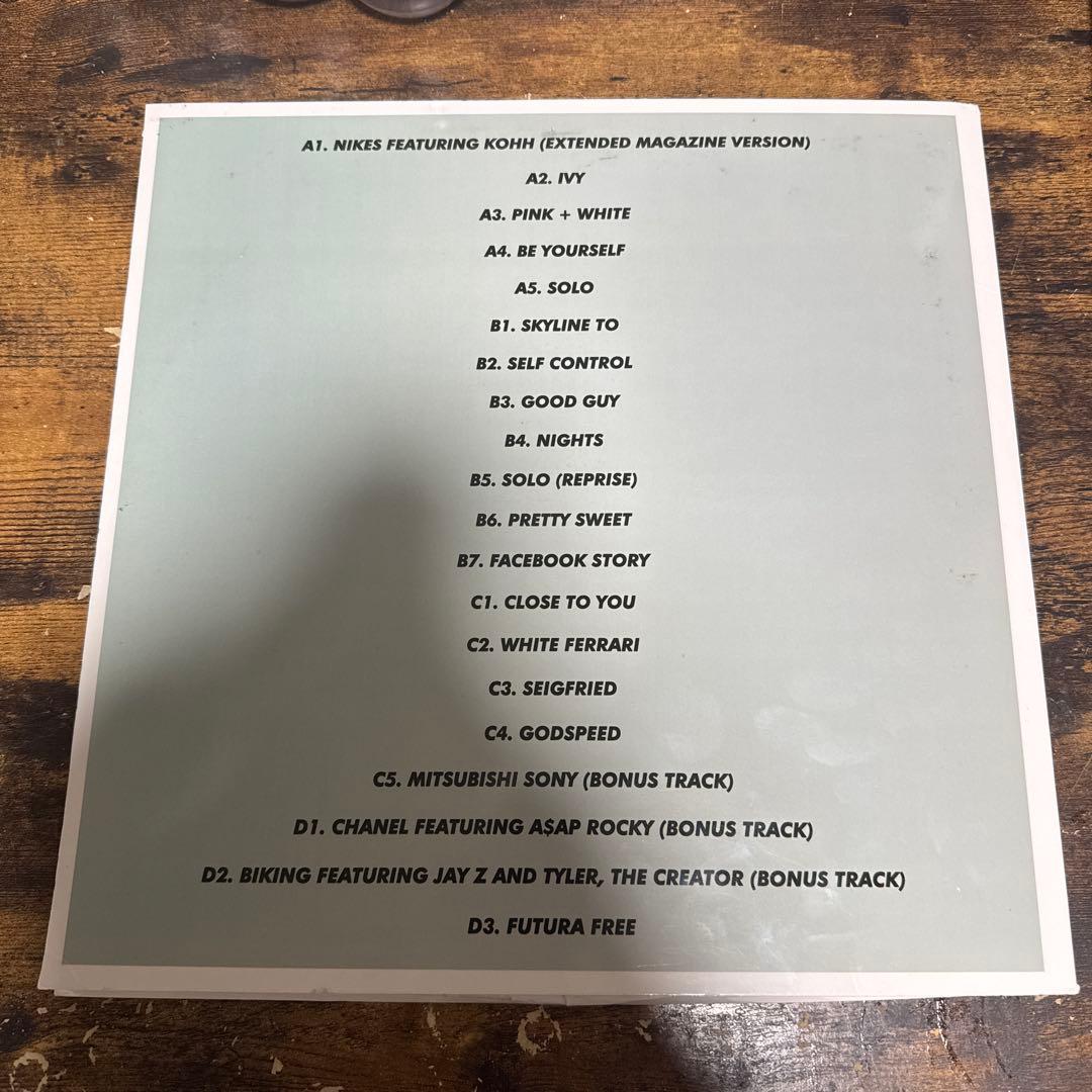 Frank Ocean「Blonde」（(DELUXE EDITION 2LP)
