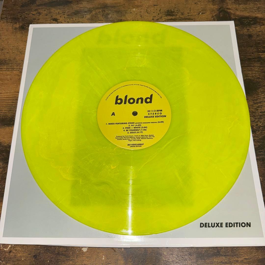 Frank Ocean「Blonde」（(DELUXE EDITION 2LP)