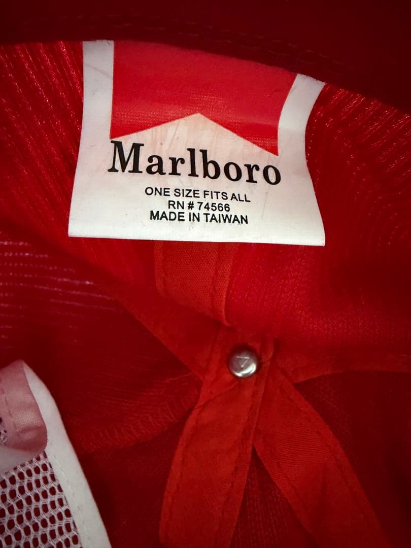 80s-90s Marlboro コーデュロイキャップ　マルボロ