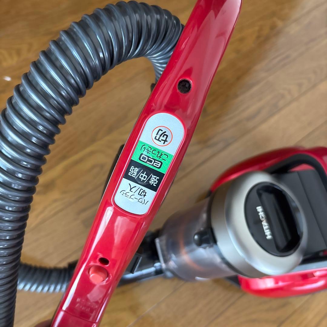 日立 掃除機 パワかる CV-SP300G R ルビーレッド