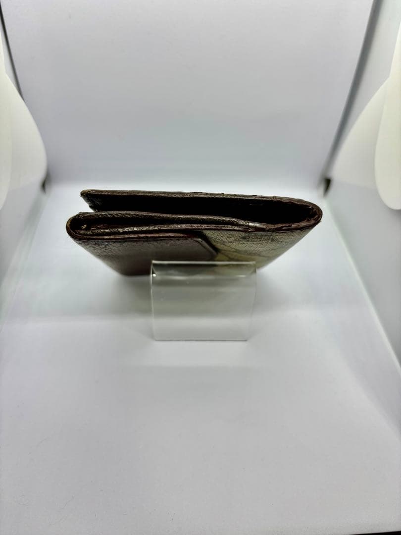 Gucci 二つ折り財布 オールドグッチブラウン/ベージュ