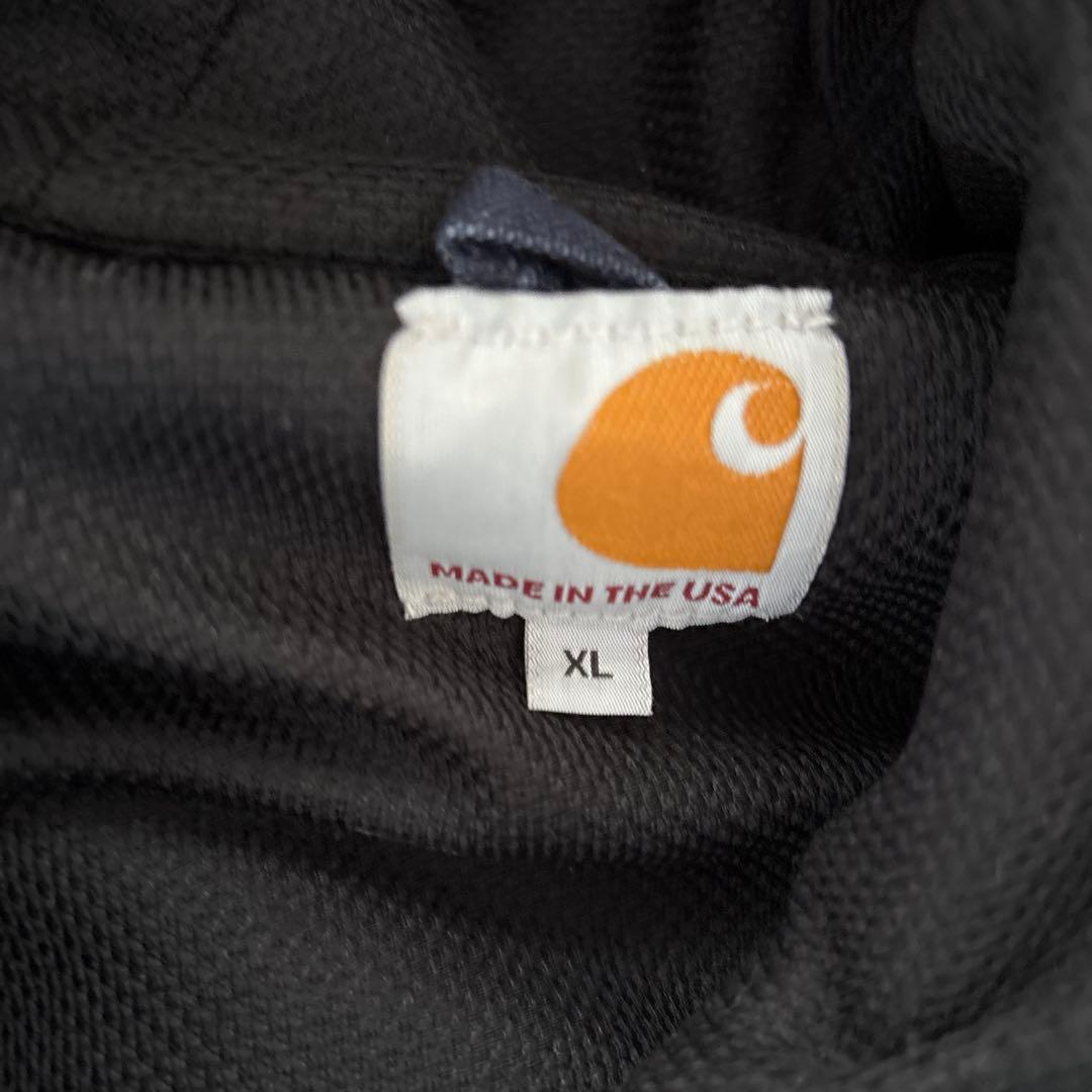Carhartt フード付きジャンパー XL ネイビー