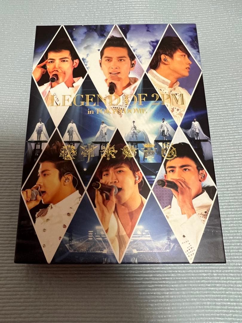 2PM 「LEGEND OF 2PM」 初回生産限定盤 DVD（銀テープ付）