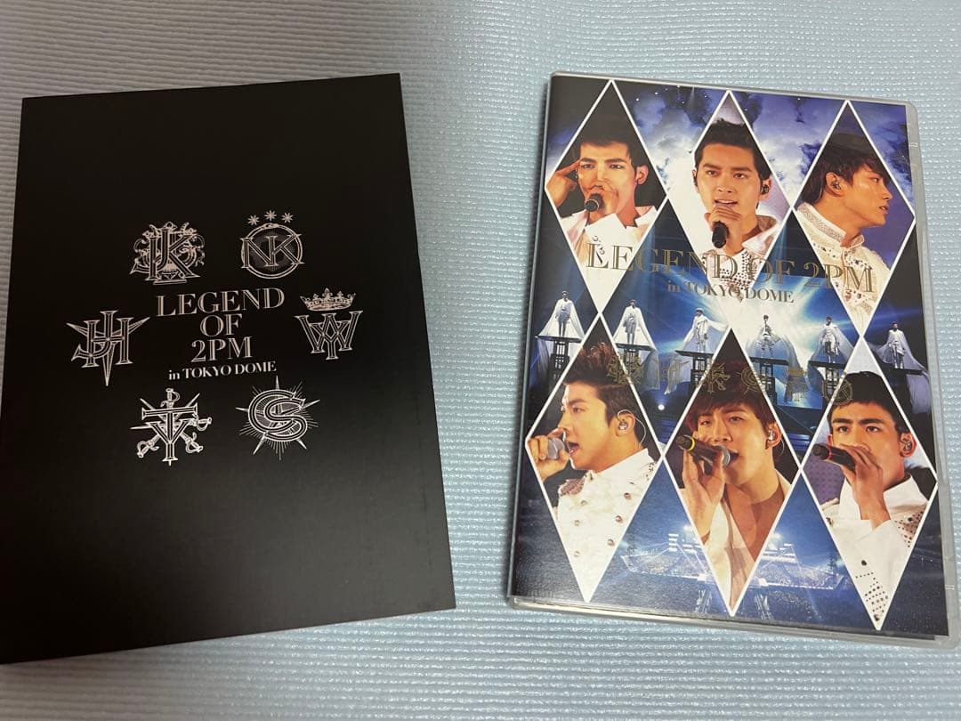 2PM 「LEGEND OF 2PM」 初回生産限定盤 DVD（銀テープ付）