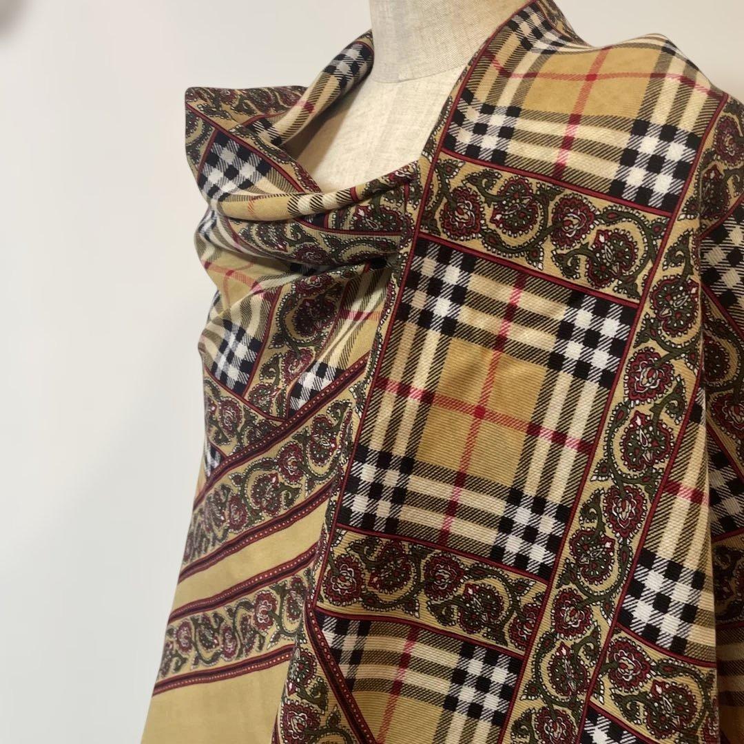 Burberry ノバチェック　ウールストール　最終お値下げ