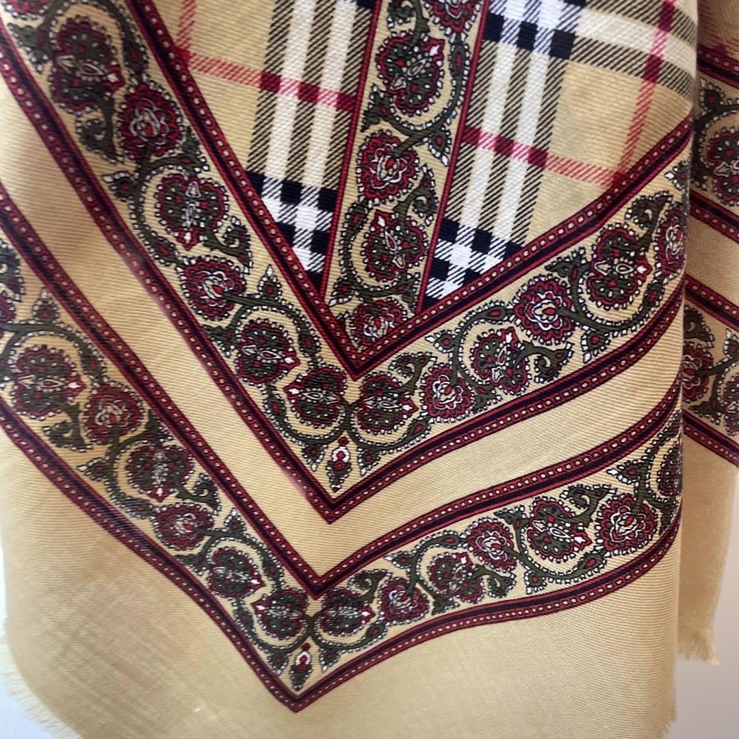 Burberry ノバチェック　ウールストール　最終お値下げ