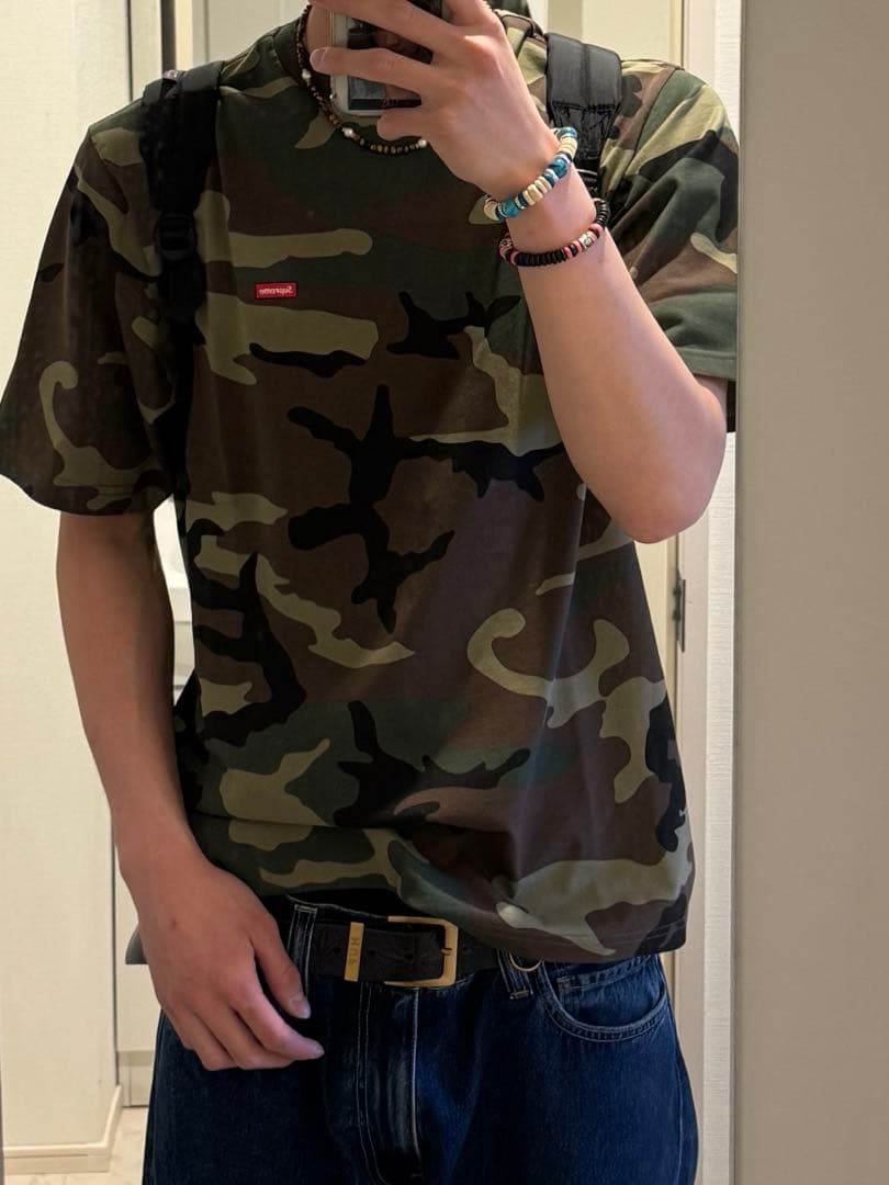 Supureme 迷彩TシャツS 25SS