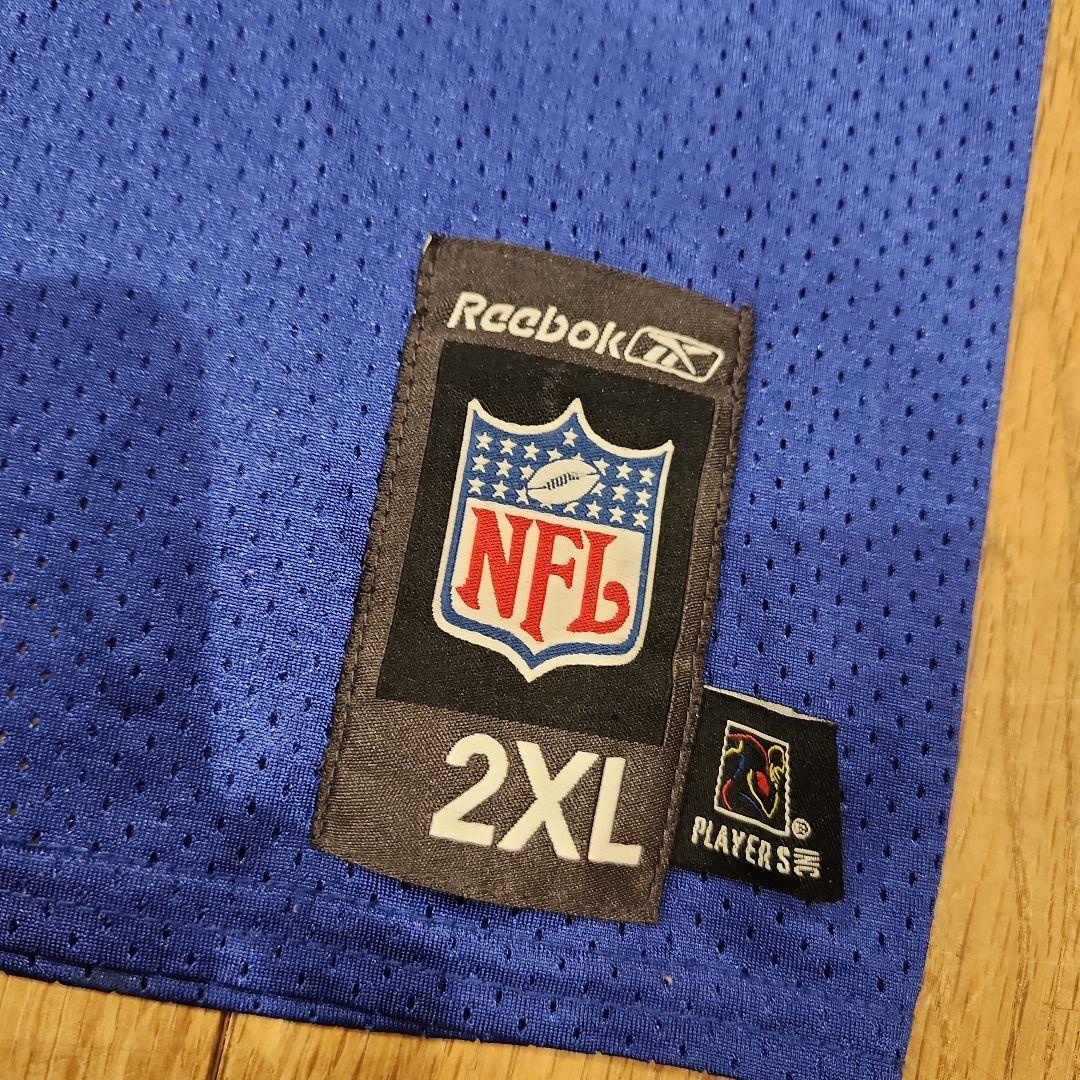 リーボック　NFL　ニューヨークジャイアンツ　ジェレミー　フットボールシャツ