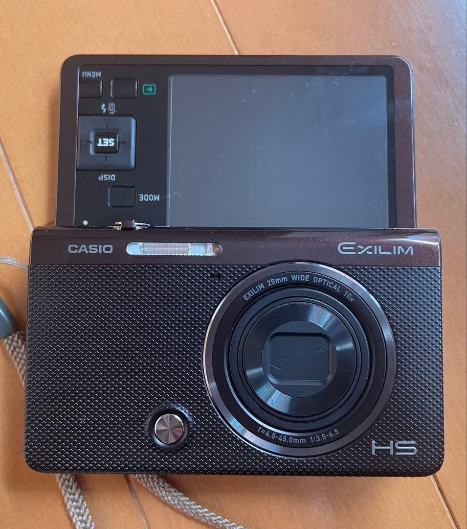 CASIO EXILIM HS ブラウン　コンパクトデジタルカメラ