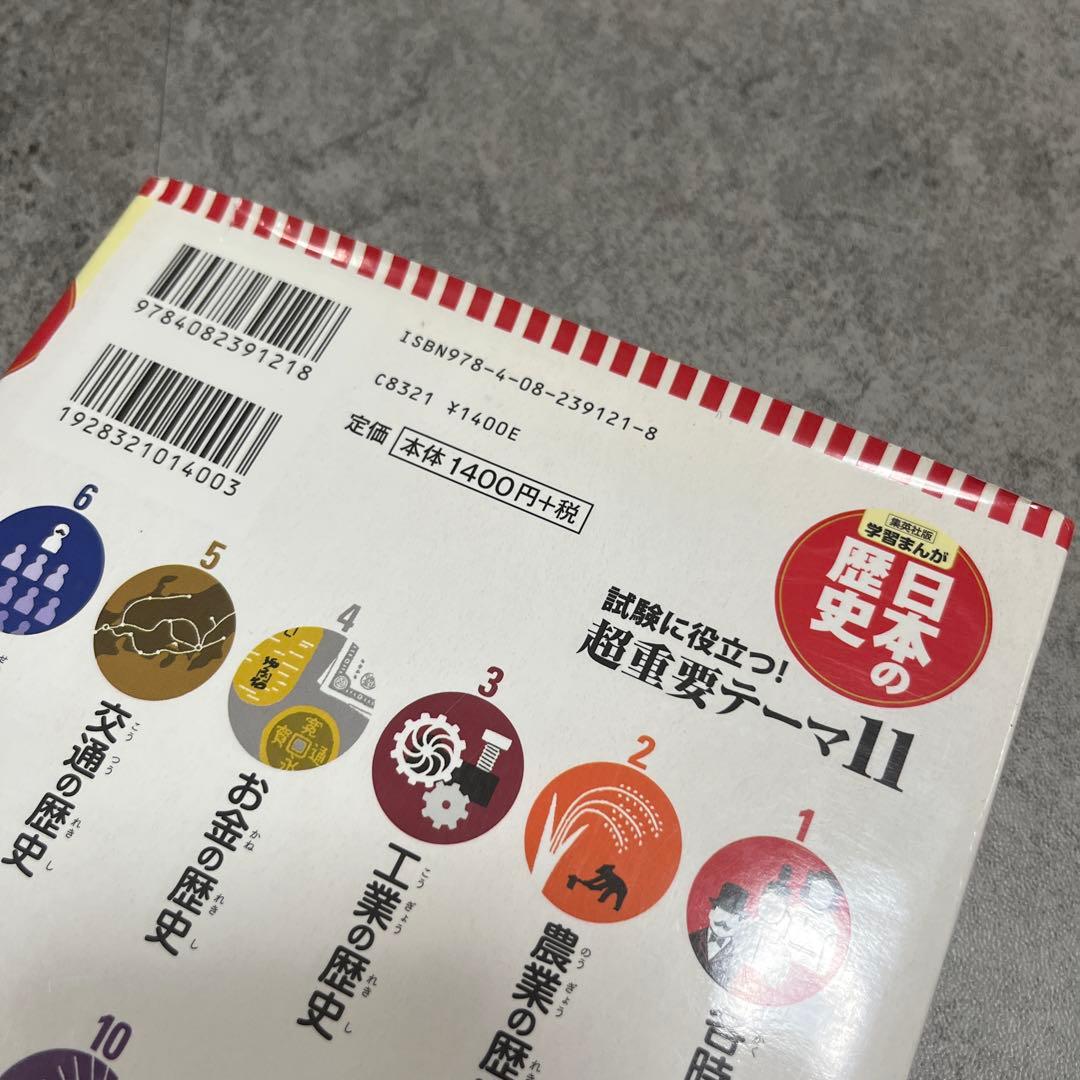 日本の歴史 漫画 20巻 試験に役立つ超重要テーマ11