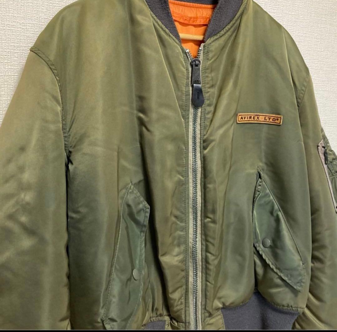 90s USA製 AVIREX MA-1 フライトジャケット　ビンテージ