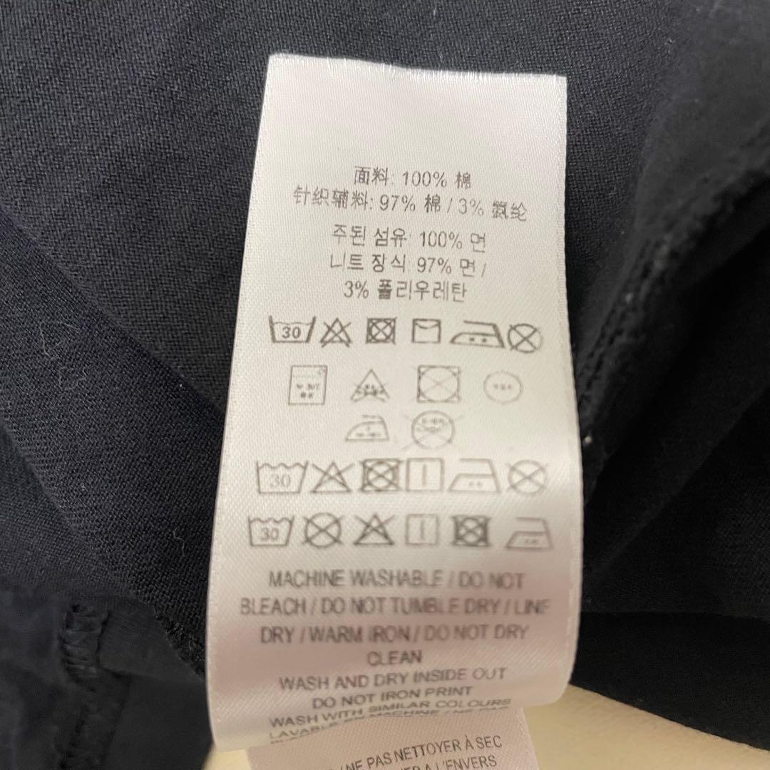 バーバリー EMERSON TB エマソン ラバーロゴプリント 半袖Tシャツ 黒