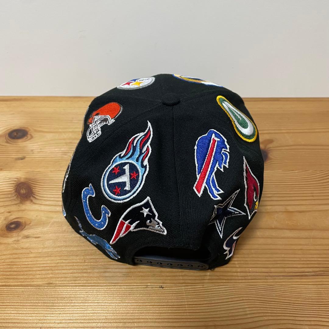 【美品】NEWERA NFL マルチロゴ　チーム刺繍キャップ
