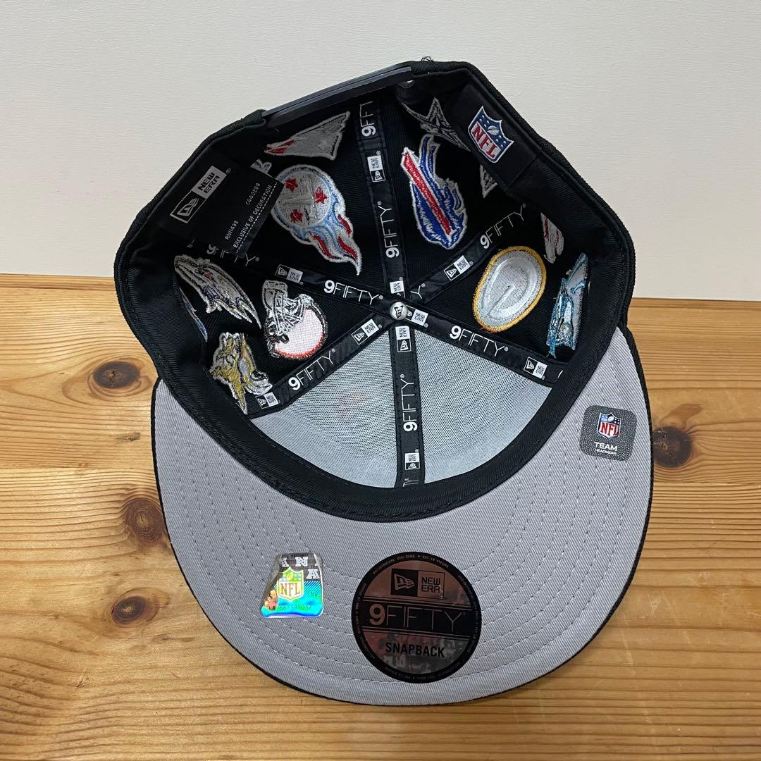 【美品】NEWERA NFL マルチロゴ　チーム刺繍キャップ