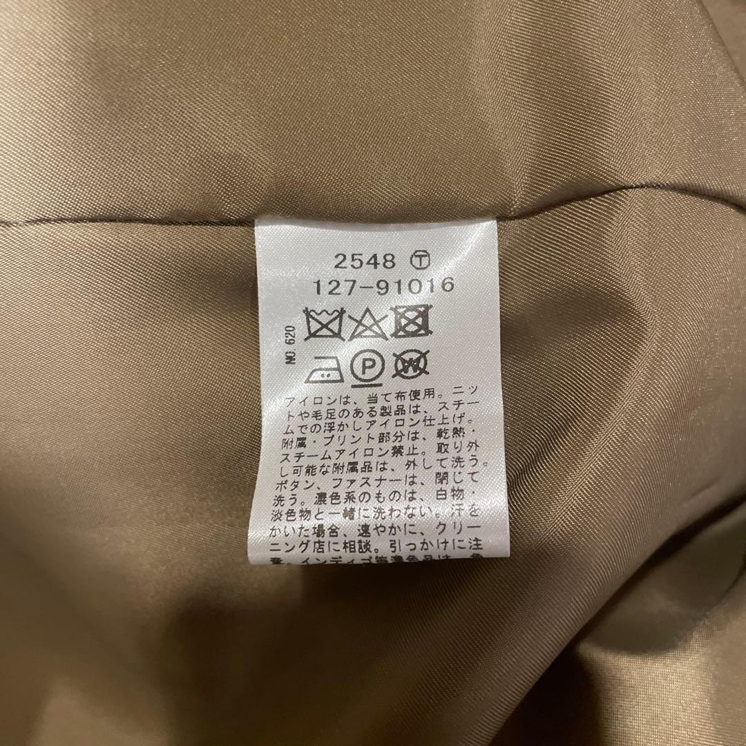 INDIVI 【ウール】トレンチ風マニッシュコート 40