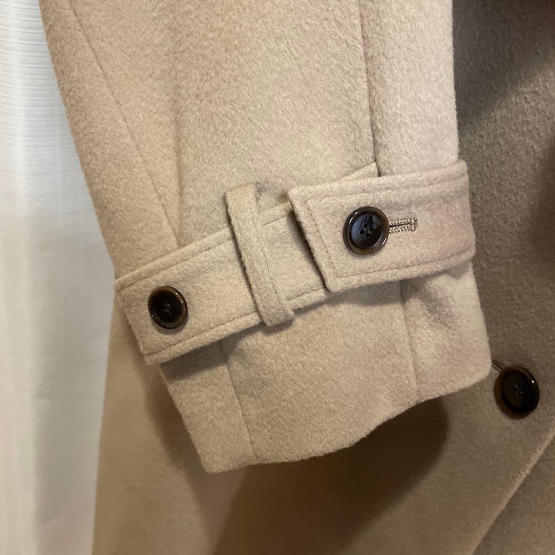 INDIVI 【ウール】トレンチ風マニッシュコート 40