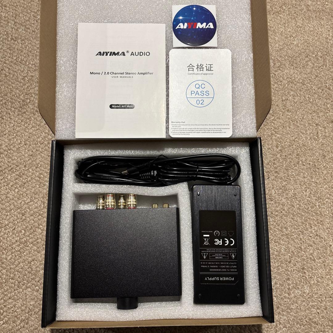AIYIMA A07 MAX 300W 2.0CH パワーアンプ
