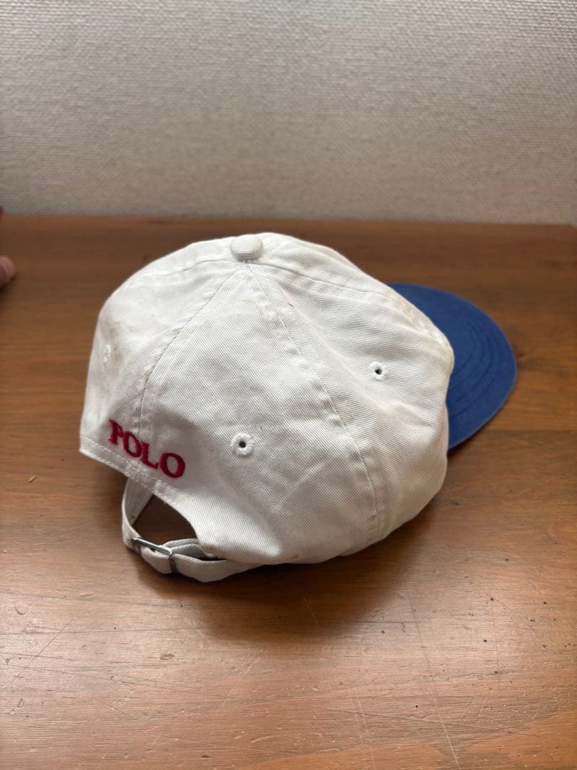 90s POLO SPORT 12M.YACHT キャップ　ラルフローレン