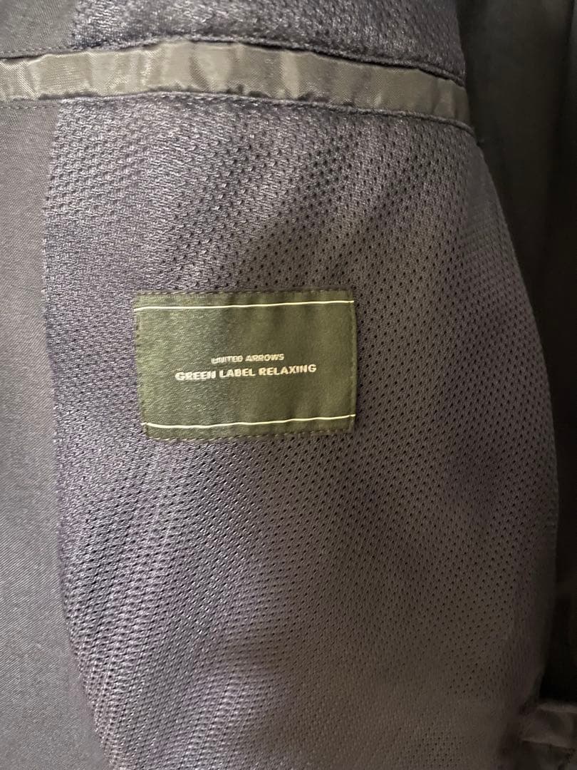 定価3万円　GREEN LABEL RELAXING スーツ上下ネイビー