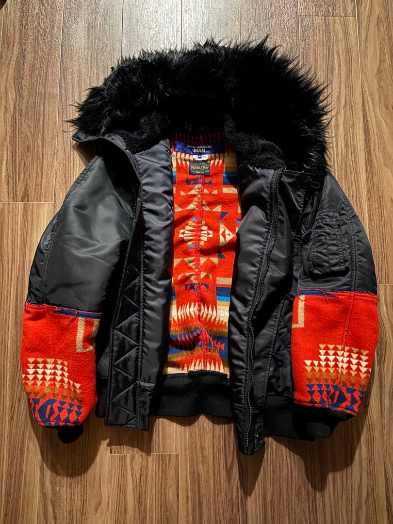 ジャケット・アウター 22AW JUNYA WATANABE MAN PENDELTON N-2B