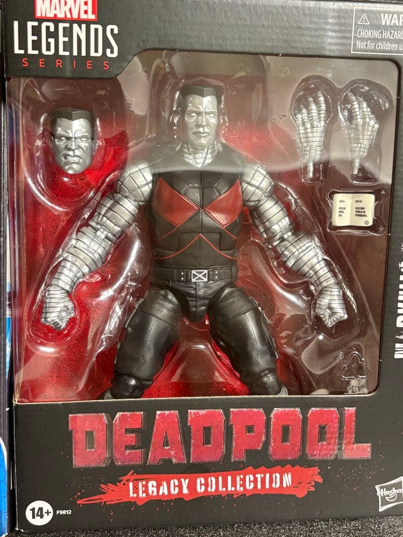 マーベルレジェンド コロッサス、エージェントヴェノム、ブラックスパイダーマン