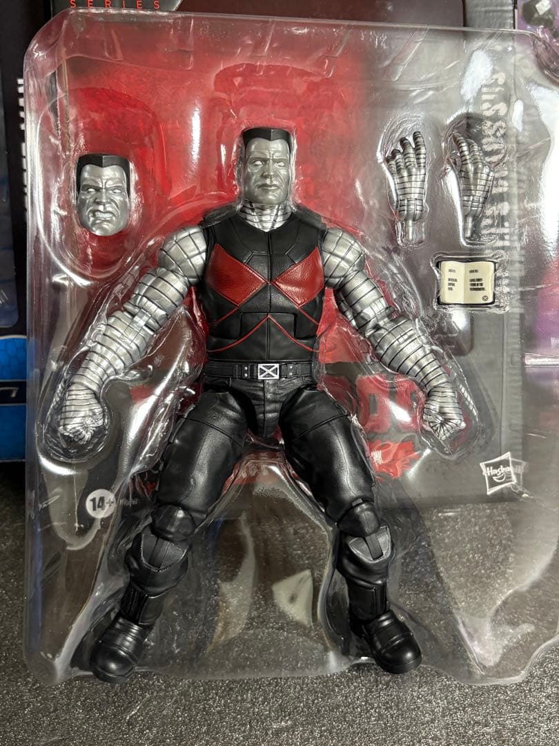 マーベルレジェンド コロッサス、エージェントヴェノム、ブラックスパイダーマン