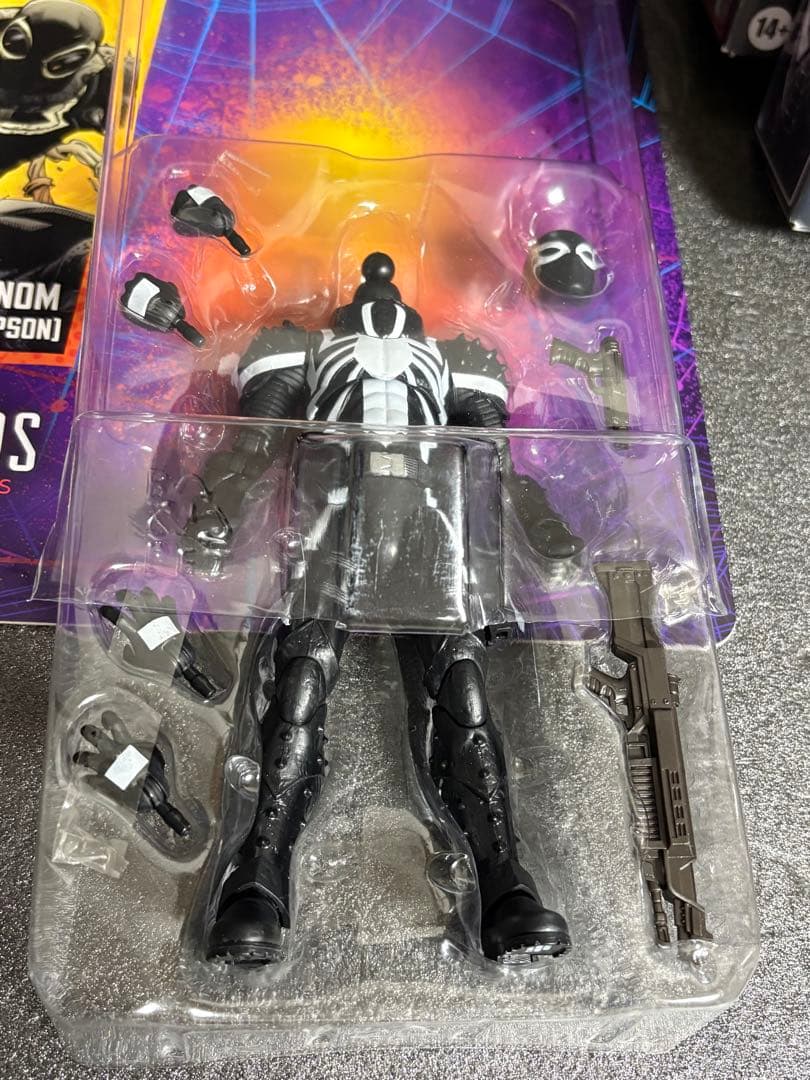 マーベルレジェンド コロッサス、エージェントヴェノム、ブラックスパイダーマン