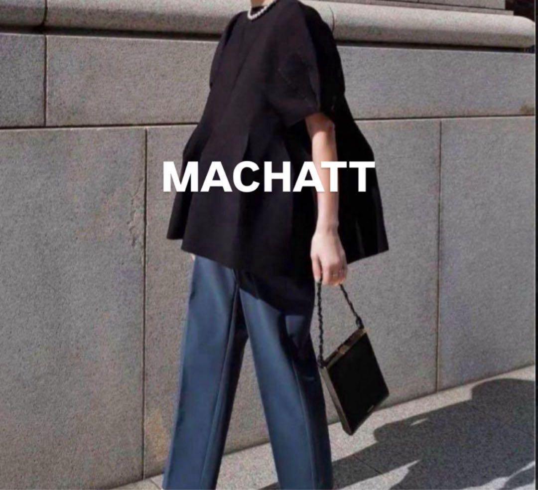 machatt ホールガーメントフォルムニットブラック　トゥモローランド　黒